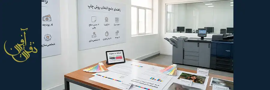 انتخاب روش چاپ | چاپ افست