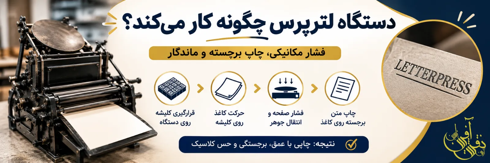 دستگاه لترپرس چیست و کاربرد لترپرس